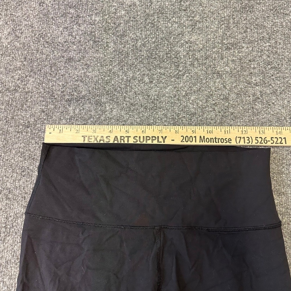 Lululemon Leggings Womens Size 8 Black High Waisted Full Length Athletic Yoga